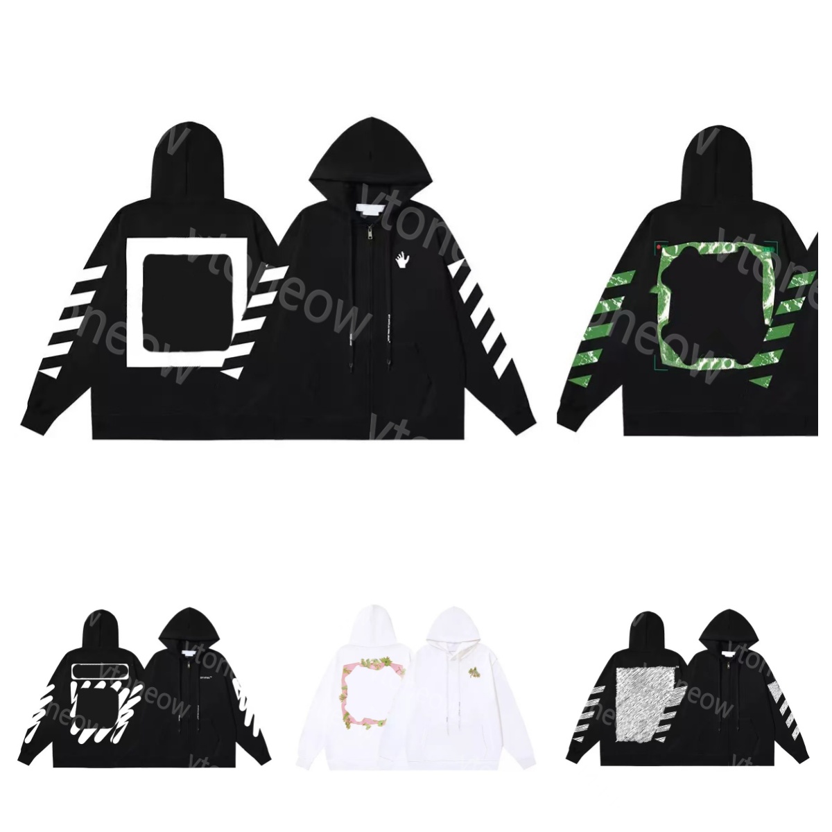 Hoodies For Men Designer Pull Long Sleeve Mens offer Hoodies Women Offes Zip Up Hoodie Mens HoodieNEW White Hoodie