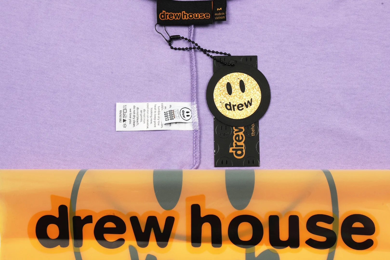 DREW HOUSE Hot Sale Men's Clothing Love Printing T shirt