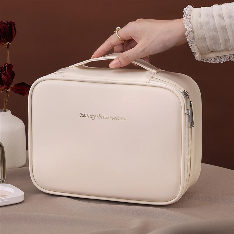 Womens Portable Travel Cosmetics Storage Bag Large Capacity Waterproof Girl Makeup Bag Womens Washing Bag organizer 250731