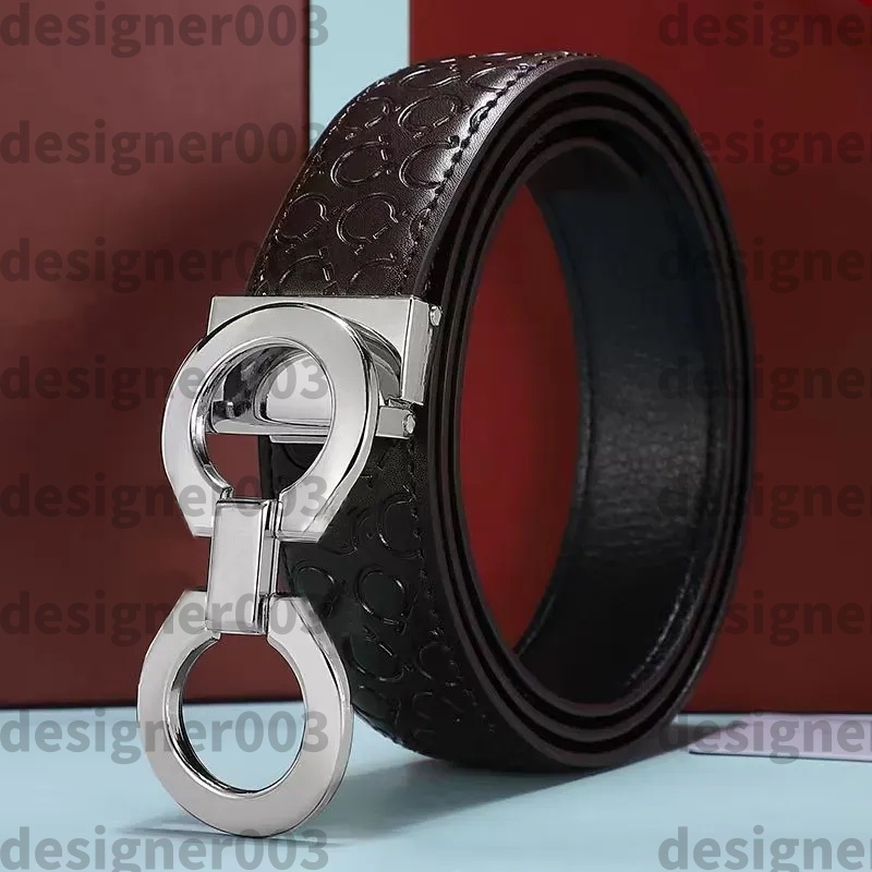 Designer belt for men women 3.3 cm width belts the large buckle good quality brand fashion classic luxury belt for woman man simon belt luxury leather metal buckle SS