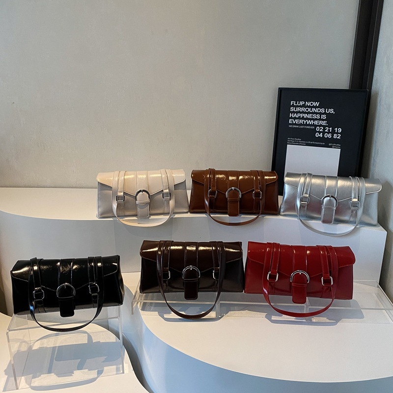 2025 Summer fashion New Fashionable Simple Retro Texture Women s Underarm Bag Shiny Rock Pattern Women s Shoulder Bag Summer New Designer Luxury Bag