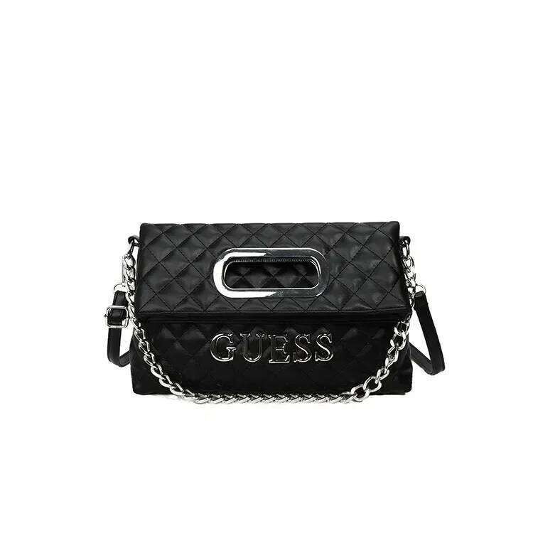 Collectors Item Niche Light Messenger Hand - ed Dia Quilt, Detachable Chain Detail