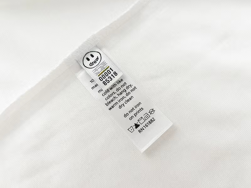 DREW HOUSE New Hot Sale Mens Clothing print logo T shirt men's and women's printed loose short sleeve T-shirt