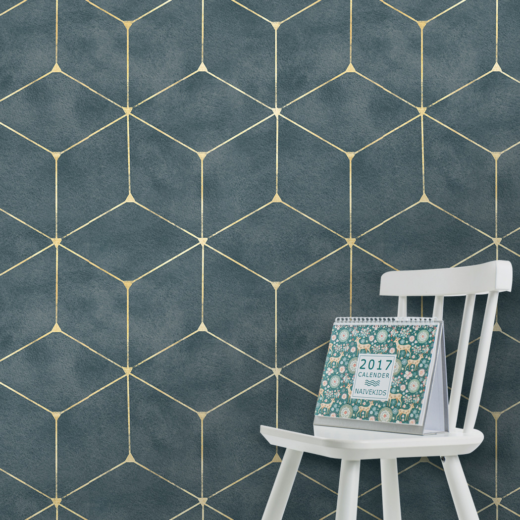 Wallpapers Geometry Self Adhesive Wallpaper Peel and Stick Contact Paper Bedroom Wall Renovation Furniture Cabinet Stickers 220927