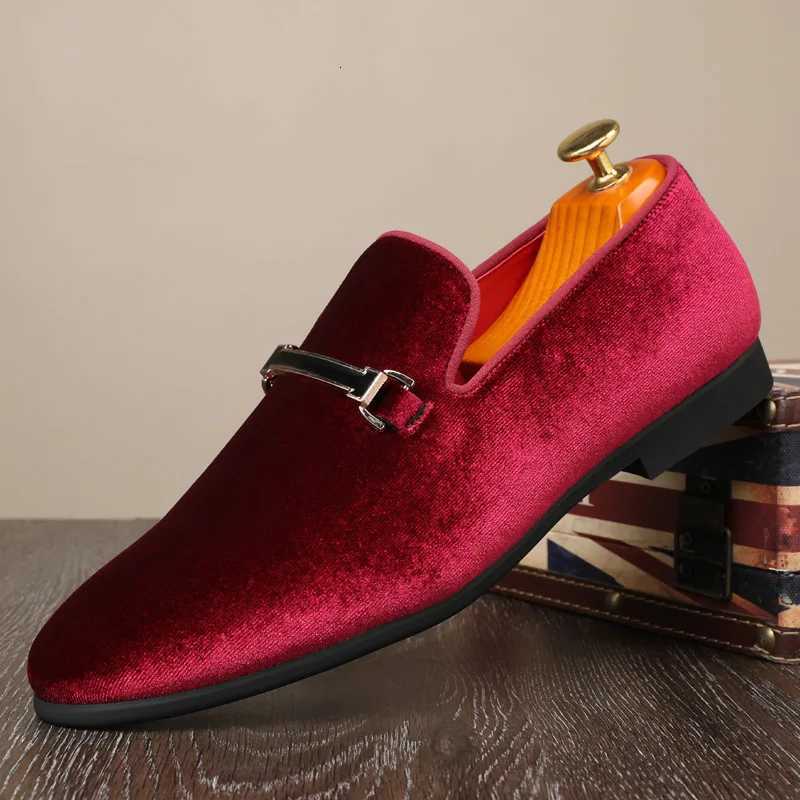 Designer Shoes Men Mens Shoes Slip- Leather Shoes Casual Mens Shoes Adult Red Driving Moccasins Soft Non-Slip Loafers XJ250801
