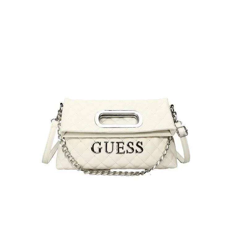 Collectors Item Niche Light Messenger Hand - ed Dia Quilt, Detachable Chain Detail