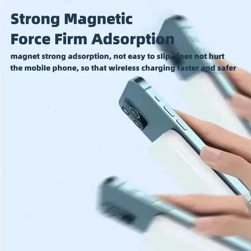 New 50000mAh Magnetic Wireless Power Bank for iPhone 12 13 14 15 Pro Max Portable Charger External Auxiliary Battery Pack S250801