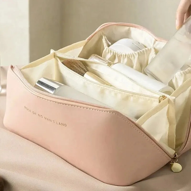 Makeup Organizer Female Toiletry Kit Bag Make Up Case Storage Pouch Lady Box Cosmetic Bag Organizer Bag For Travel Zipp 250731