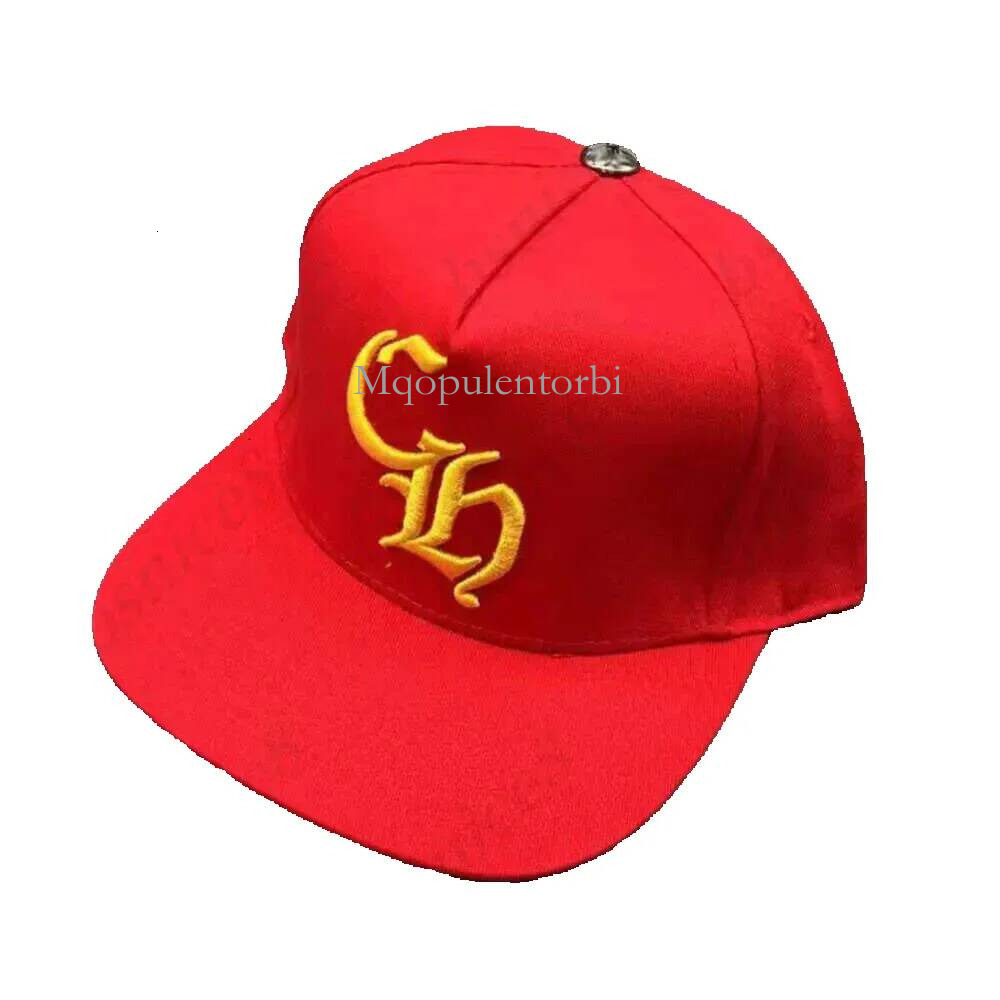 Chrome Caps Luxury Designer Hat Baseball Men Caps Letter Cross Womens Male Travel Visor Blue Black High Quality Caps f26