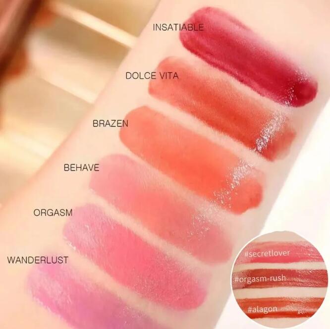 2026 New Liquid Blush 7ml AFTER-GLOW Orgasm Dolce Vita Behave Wanderlust Brazen Mixed Colors Blushes FARD A JOUES LIQUIDE Long Lasting Natural Cheek E