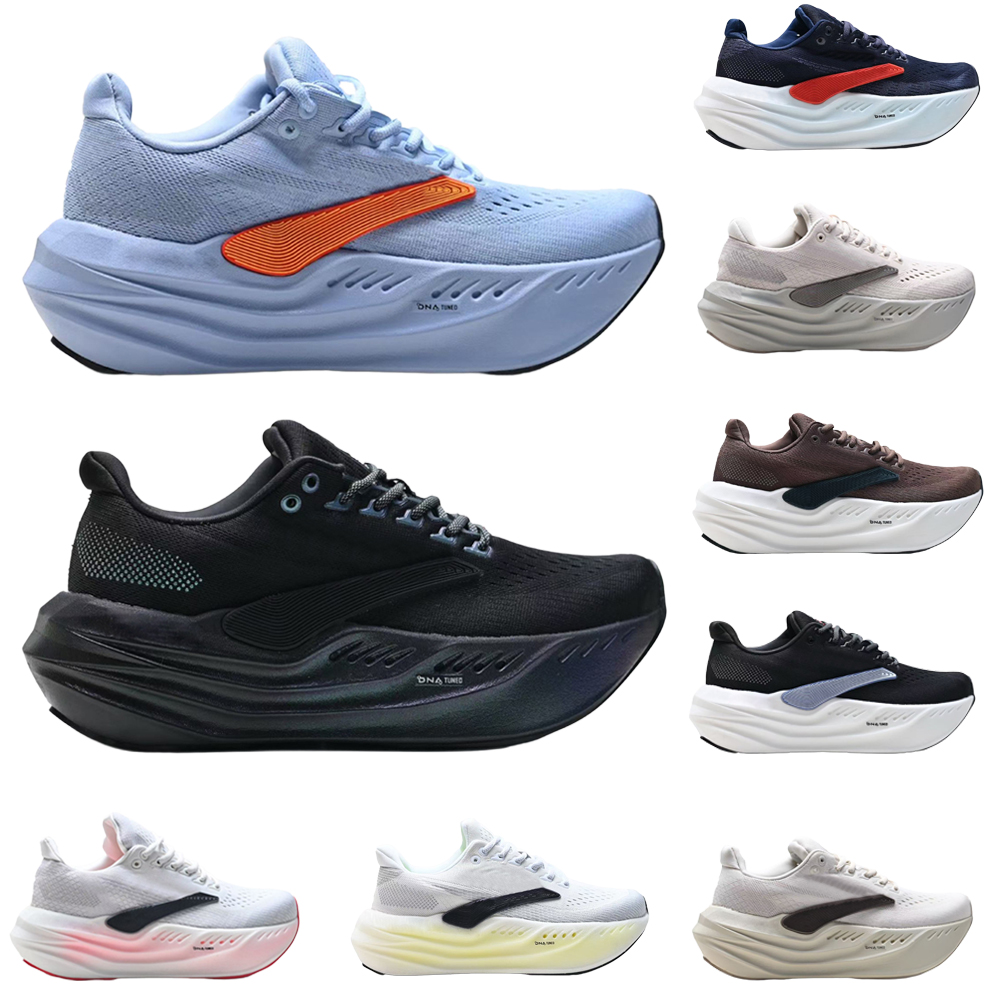 Designer Running Shoes Glycerin Max Outdoor Sports Sneakers men women brookshoes Adrenaline GTS 23 Hyperion Ghost 21 Non-slip Ultralight Breathable Mens Trainers