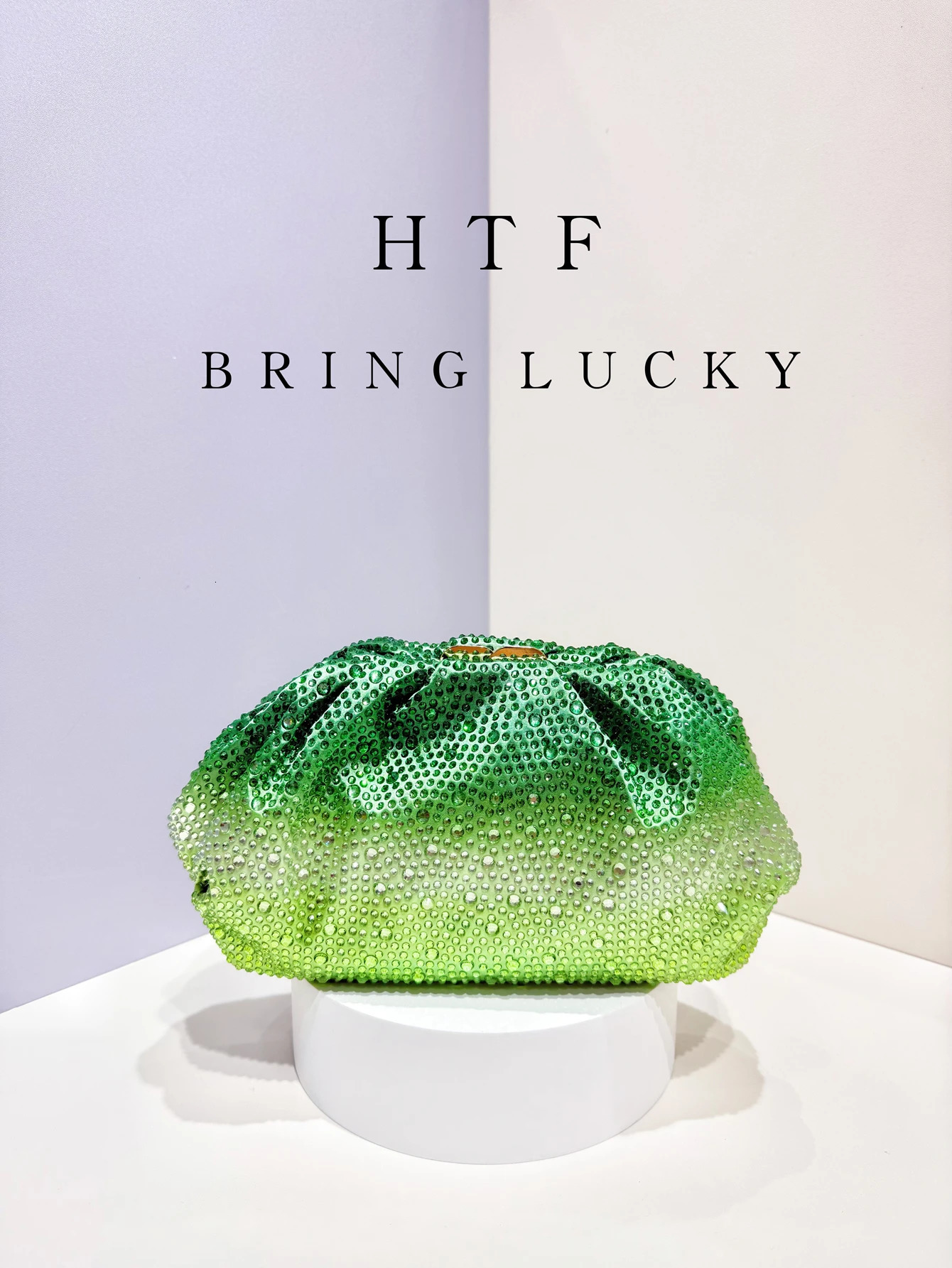 Handle Rhinestones Diamond Evening Clutch Bag Women Handbag Wedding Party Bling Bucket Purse Shoulder Bag Holiday For Lady Bag 250731