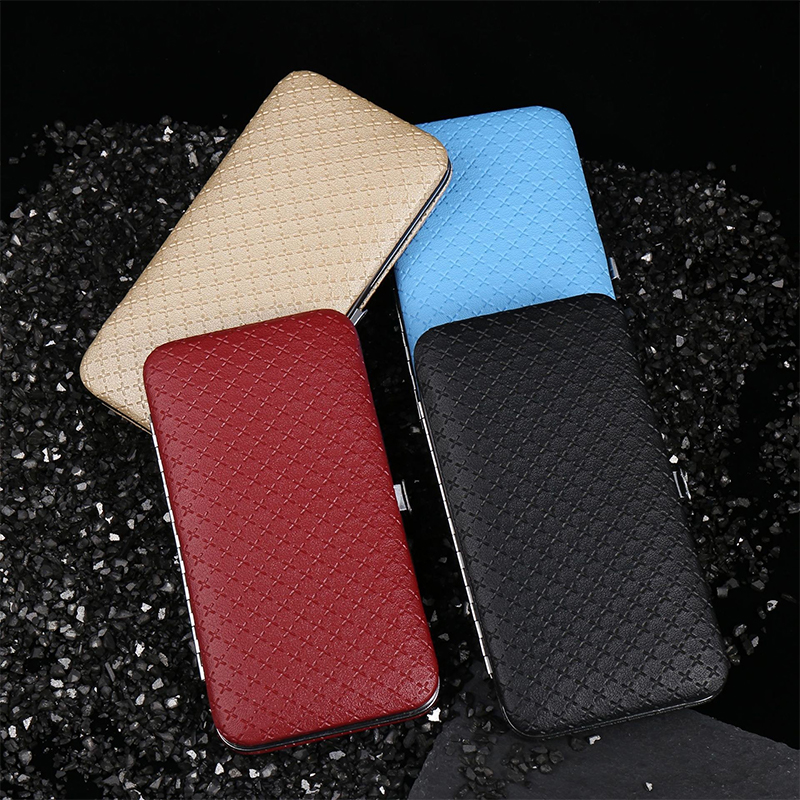 High End Stainless Steel Nails Fixing Tools with Cutting Edge & Premium Leather Case (Set of 19)