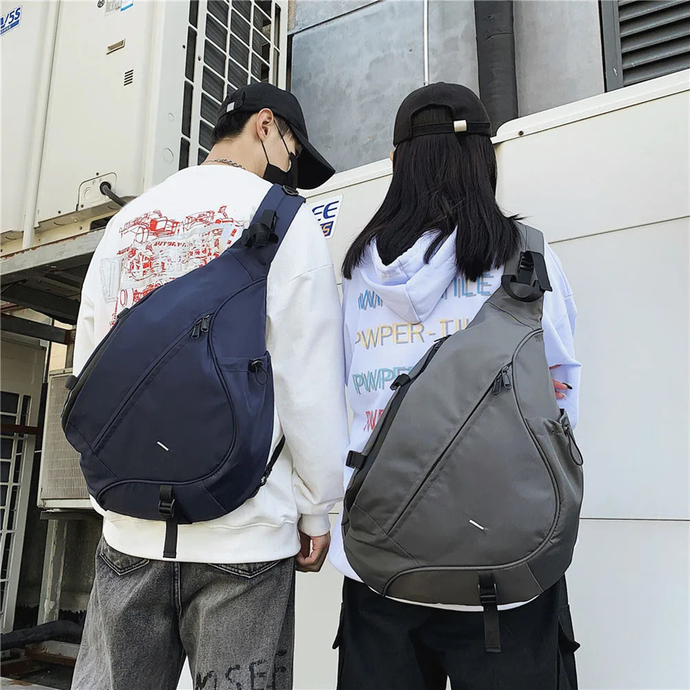 Men Shoulder Bags Nylon Waist Packs Sling Bag Crossbody Outdoor Sport Shoulder Chest Bag Pack Daily Picnic Messenger Bag Bolsa 250731