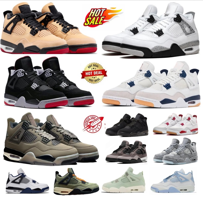 4s Pizza White Cement Brick by Basketball Shoes Navy 4 Triple Black Vivid Sulfur Ochre Taupe Valentines Day Metallic Gold Olive Sail Outdoor Mens Women Sneakers
