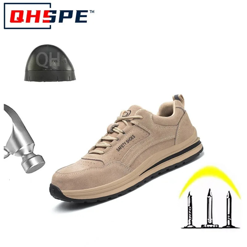 safety autumn shoes breathable work shoes anti stab work sneakers with steel toe indestructible shoes anti smashing safety shoes 250731