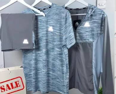 Mirror Quality Designer Montirex Tracksuit Shorts And T Shirt Men's Short Sleeve Set Men's T-Shirt Women's Short Sleeve T-Shirt Blank Casual European Size ef8