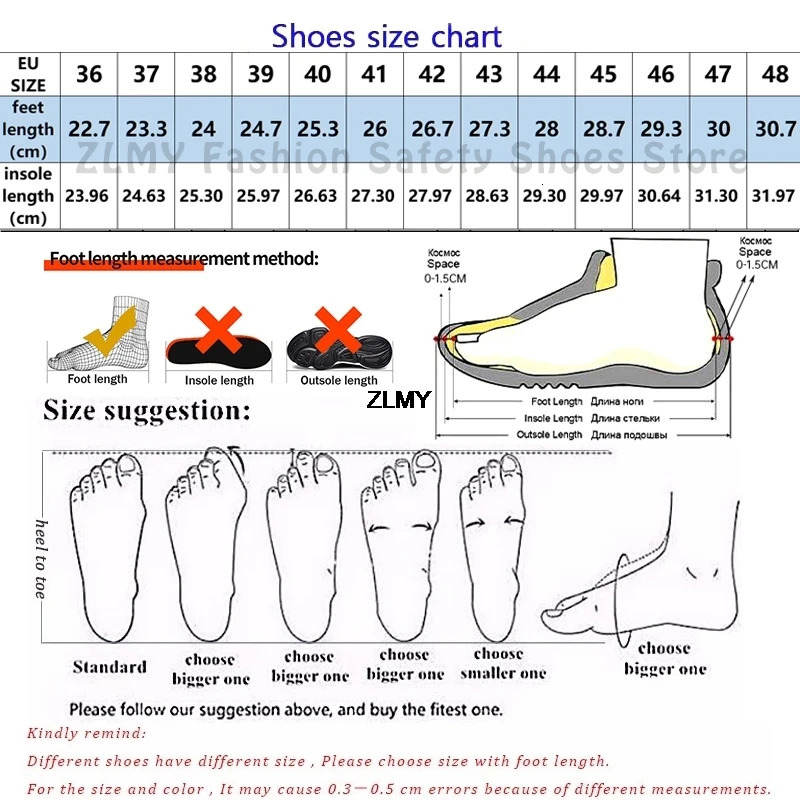 Anti-smash Safety Shoes Men Steel Toe Sneakers Puncture Proof Breathable Work Boots Man Fashion Construction Protective Footwear 250730