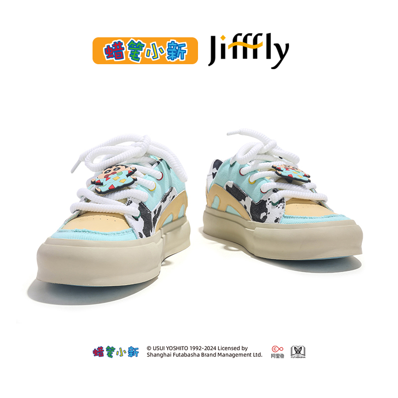 Jifffly Doremon Collaborative Ins Trendy Canvas Shoes for Ladies - Autumn/ Winter Collection 2025