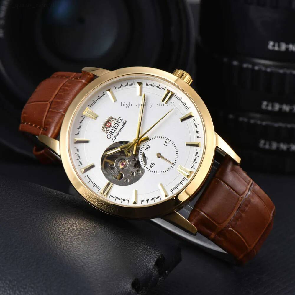 Orient Watch Top Selling Foreign Trade Products Men's Belt Watches Mechanical Lion Watches Manufacturer Wholesale One Piece Replacement Orient Star 02d
