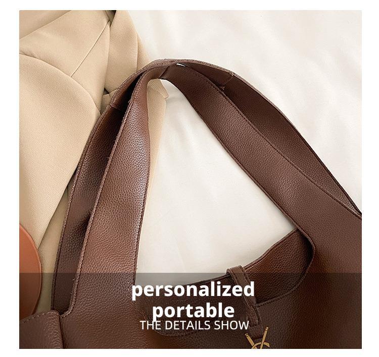 New tote bag shoulder bag designer Spring Bea Shopping Bag Hobo Bag with Inserted Buckle Large-capacity Mommy Tote Bag for Women bags