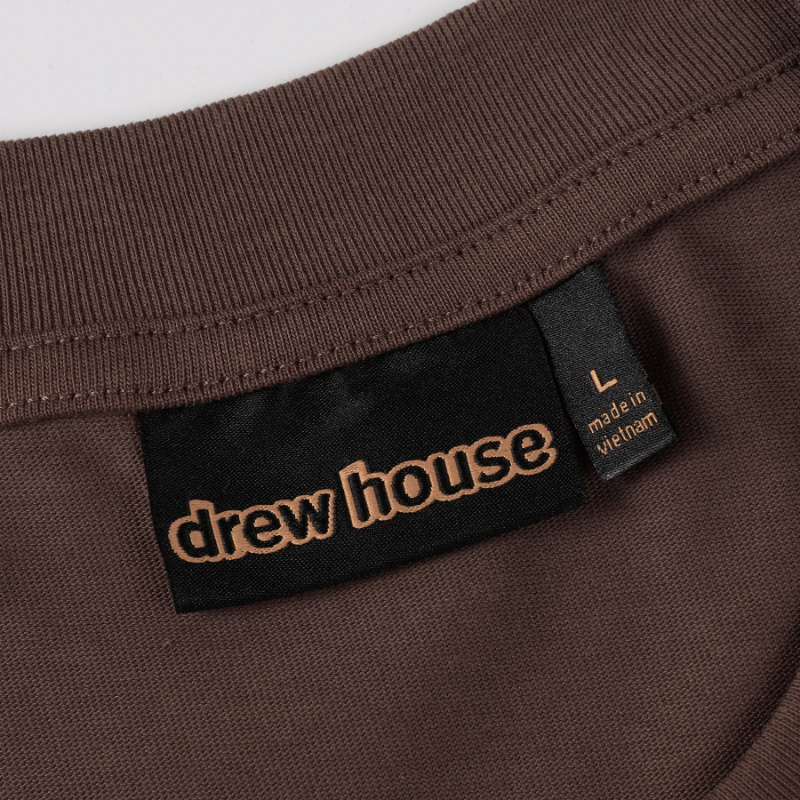 DREW HOUSE Hot Sale Men's Printing logo Suit T shirt men's and women's printed loose short sleeve T-shirt hombre