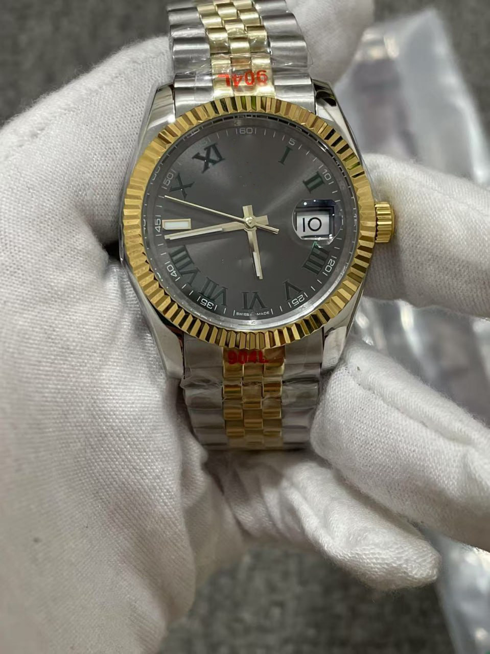 2025 Super U1 ST9 Watch Designer 36MM New Bezel New Links Sapphire Crystal 904L Stainless Steel Waterproof Watches Green Roman numerals