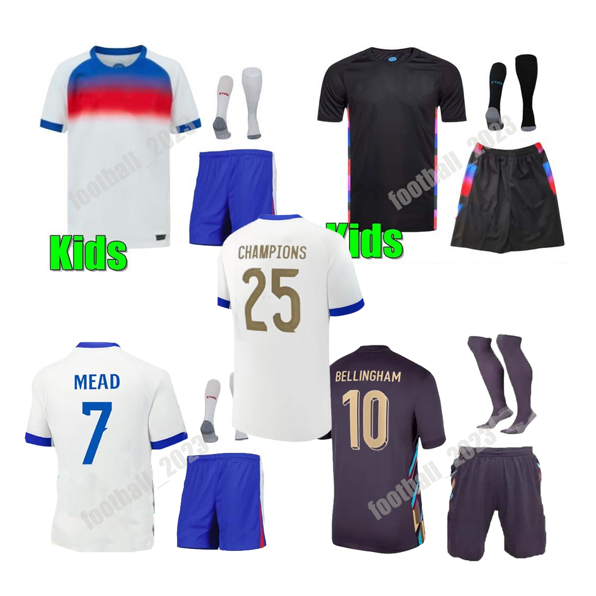 2025 Englands FODEN BELLINGHAM kids football kits National Team 2025 2026 27 TOONE Football Shirt BRIGHT KANE RASHFORD SANCHO GREALISH Soccer Jerseys