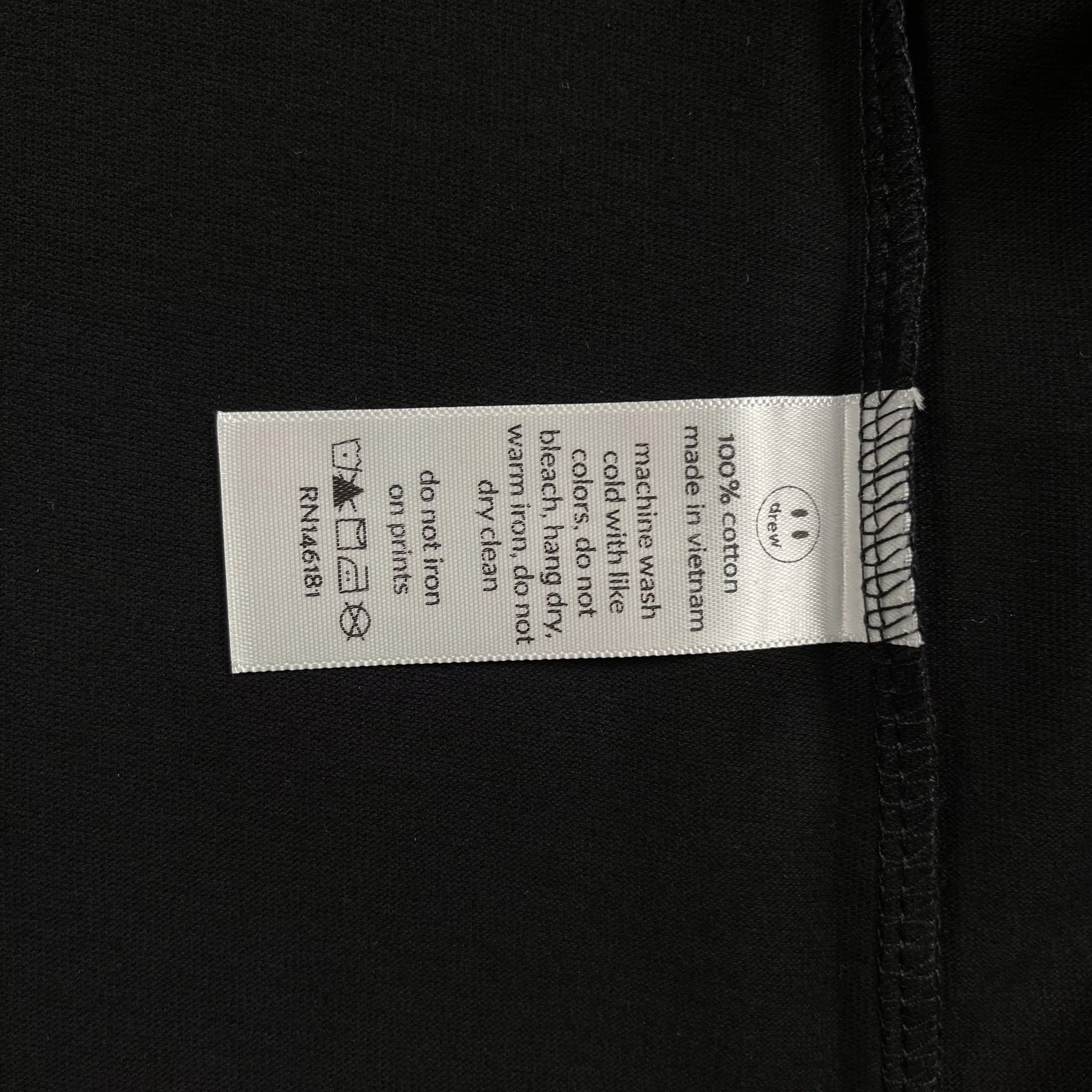 DREW HOUSE New Hot Sale Short-sleeved T-shirt with logo embroidered on the chest Tshirts