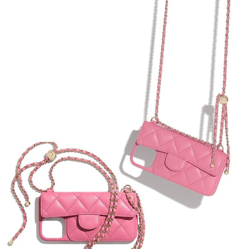 Elegant Stylish Crossbody Phone Bag with Hand-free Shoulder Straps Universal Fit for iPhones