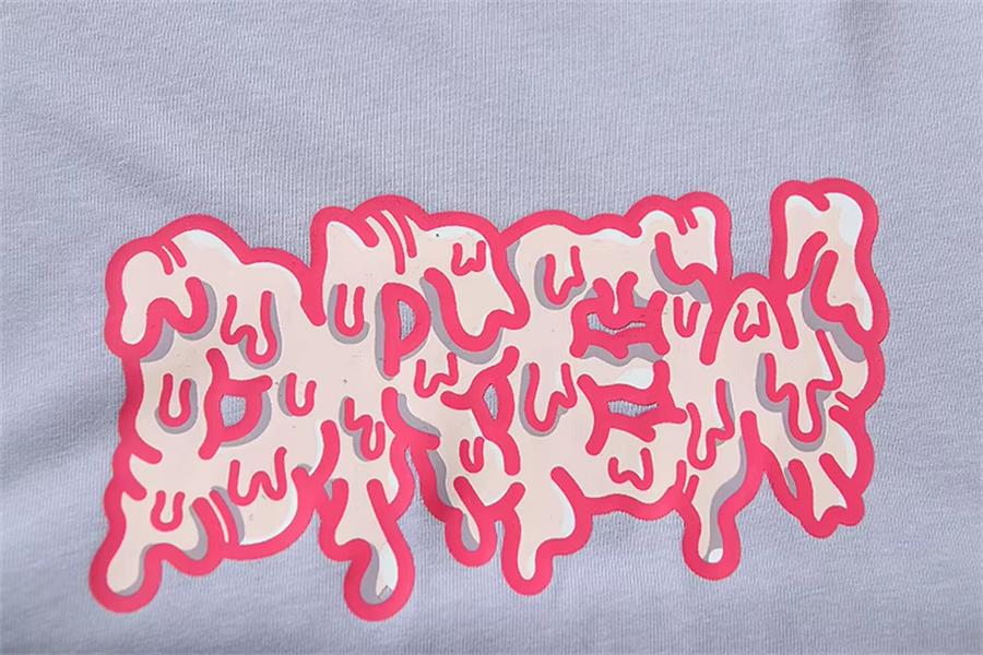 DREW HOUSE New Men's Clothing ice cream printing T shirt men's and women's printed loose short sleeve T-shirt