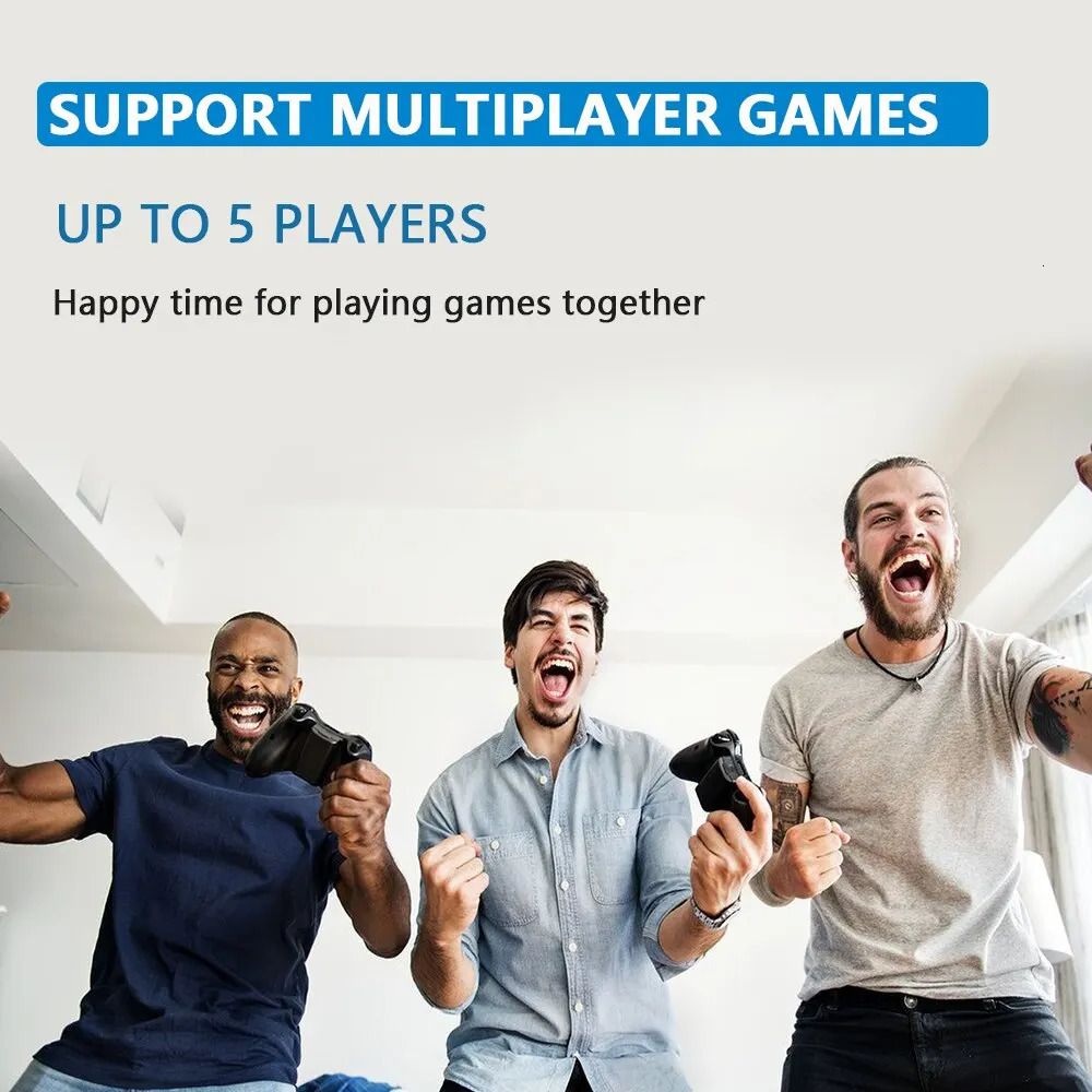 KINHANK Game Box Super Console X Retro Video Game Console Support 90000 Games 50 Emulators for PS1/PSP/MAME/DC with Controllers 250818ww