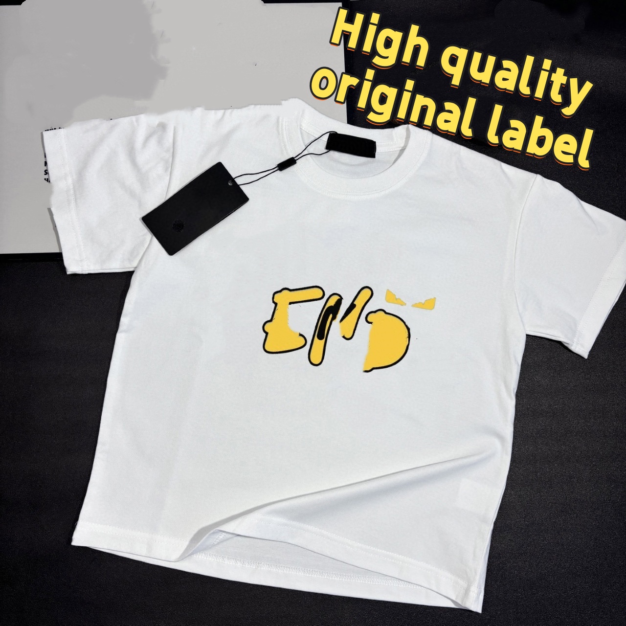 Baby designer clothesKid T Shirt Boys Girls Short Sleeve Summer Letter Printed Tops 100% CottonSolid color animal letter C Insert printComfortable Casual Sports AAA