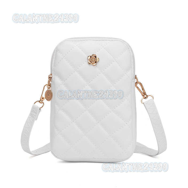 Womens Bag 2025 New Versatile Simple Vertical Mobile Phone Bag Single Shoulder Bag Cross Summer Small Square Bag H250801