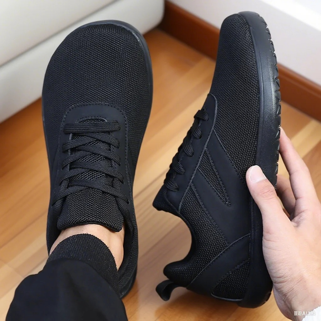 Mesh Barefoot Shoes Mens Wide Toe Minimalist Sneakers Lightweight Breathable Casual Shoes Running Shoe Casual Sneakers 250731