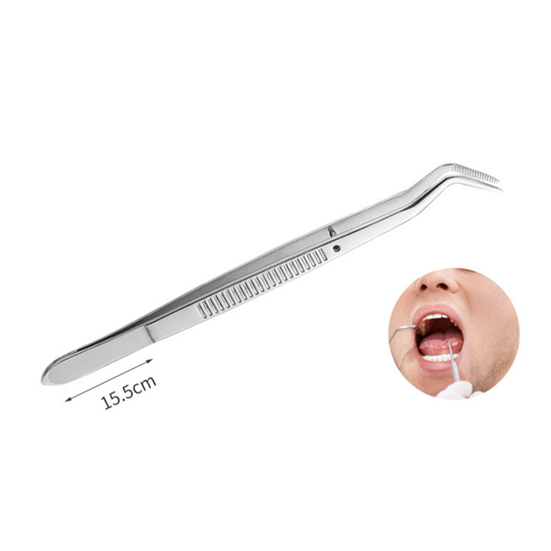 Multi-Piece Stainless Steel Oral Care Tool Set with Smooth Edges & Non-Slip Handle