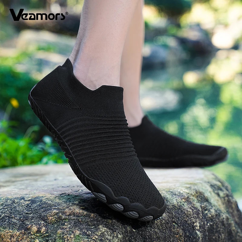 Light Breathable Mens Walking Shoes Wide Toe Comfortable Running Shoes Non-slip Soft Casual Sports Shoes for Jogging Exercise 250731