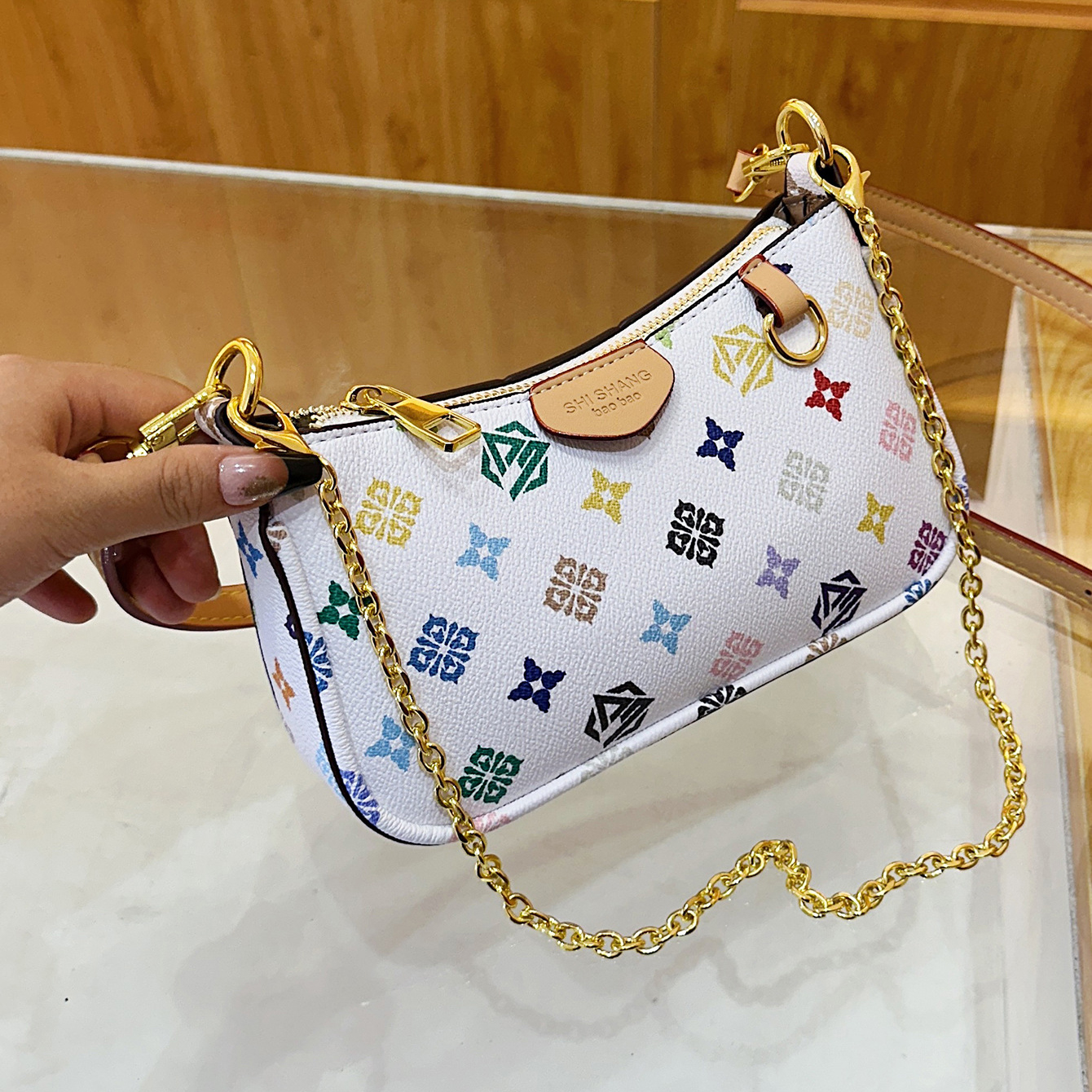 Designer Bags Shoulder Bags Luxury Bags Purse Designer 2025 New Printed Handbags Underarm Bags Crossbody Esigner Bag Luxury Bag Tote Bags Temperament 