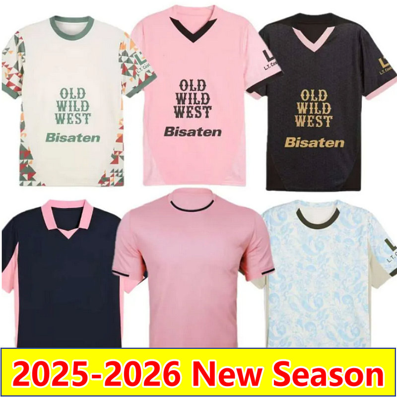 2025 Palermos Soccer Jerseys home away 3rd SEGRE RANOCCHIA BRUNORI DI MARIANO maillots de futbol VASIC INSIGNE 24 25 26 Football Shirts men APPUAH maglia da calcio