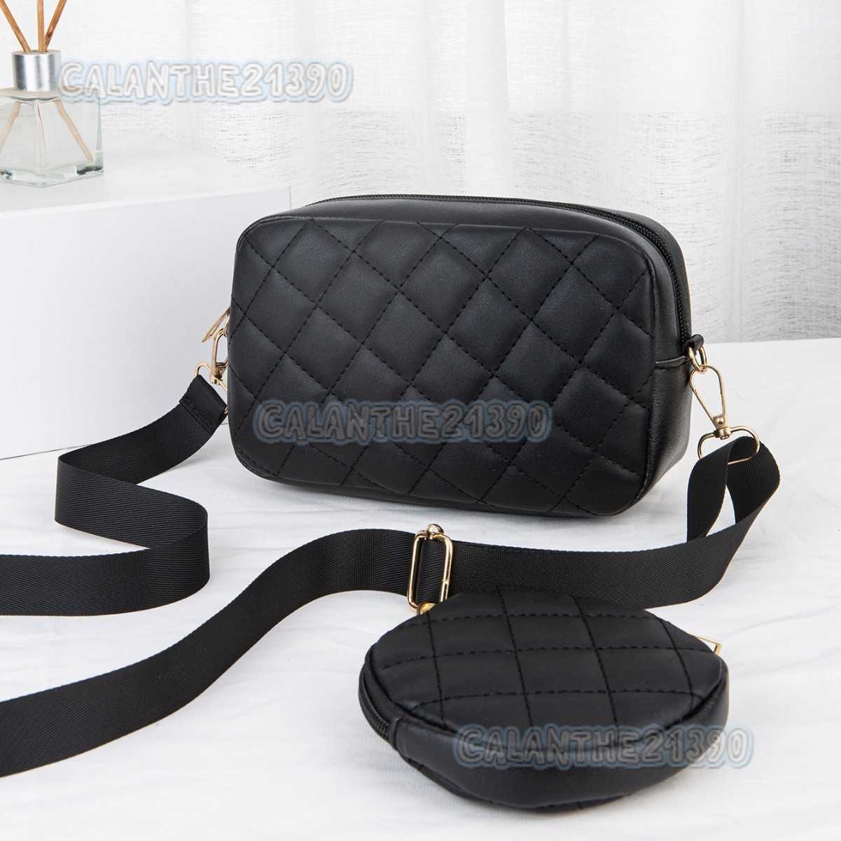 2025 Ladies Bags Light Luxury Niche Fashion Two-piece Set Simple Commuting Portable Womens Crossbody Bag H250801