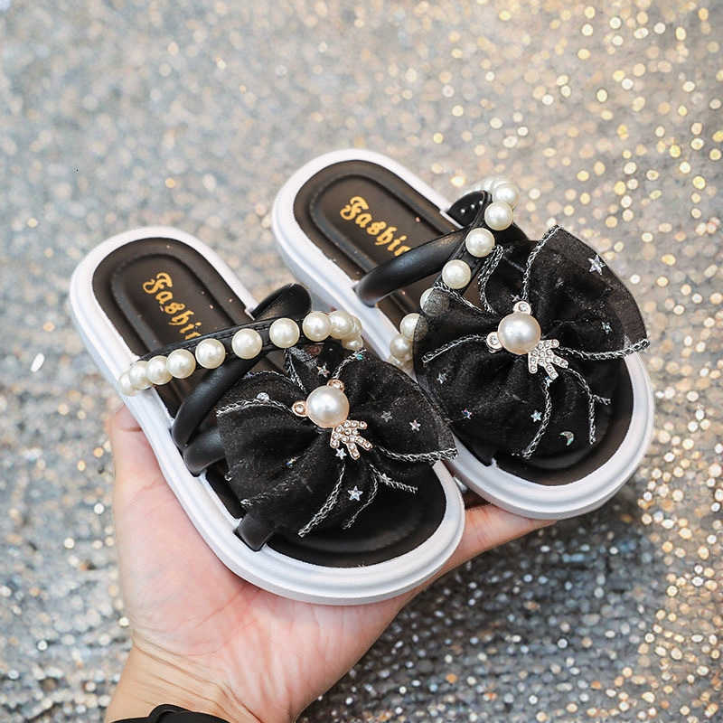 Slipper Girls' Slippers Summer 2025 New Indoor Home Outdoor Wear Non-Slip Soft Sole Durable Cute Princess Style Cool Slippers