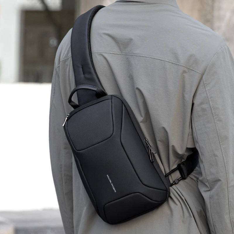MARK RYDEN Mens Shoulder Bag Chest Bag Multiple pockets Handbag 250731