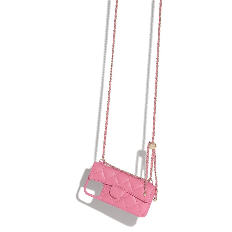 Elegant Stylish Crossbody Phone Bag with Hand-free Shoulder Straps Universal Fit for iPhones