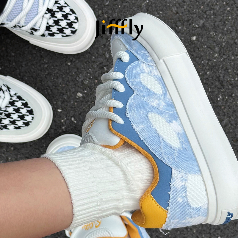 Jifffly Unisex Sneakers for Autumn/Winter - Fashionable Ins Style Couples' Sports Shoes