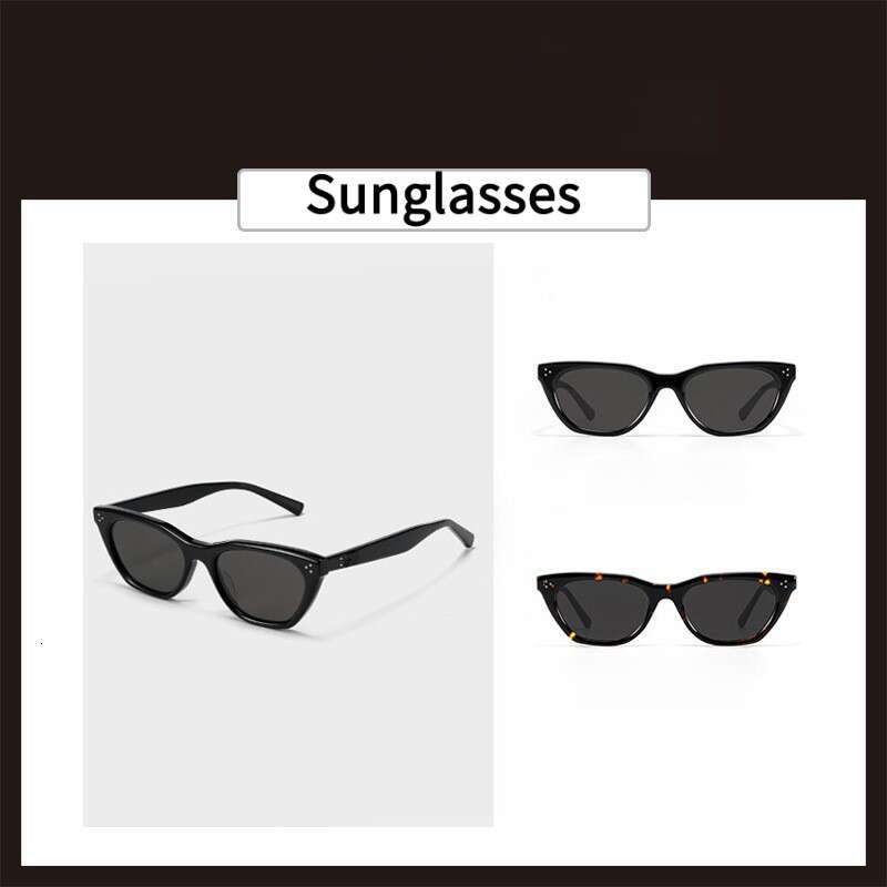 DHcollections Celebrity Cat-Eye Sunglasses UV400 Protection, Unisex Acetate Frame, Retro Chic (Two colors)