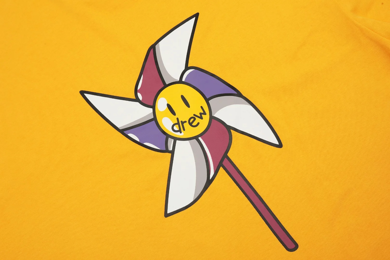 DREW HOUSE New Men's Clothing Windmill logo T shirt printed loose short sleeve T-shirt