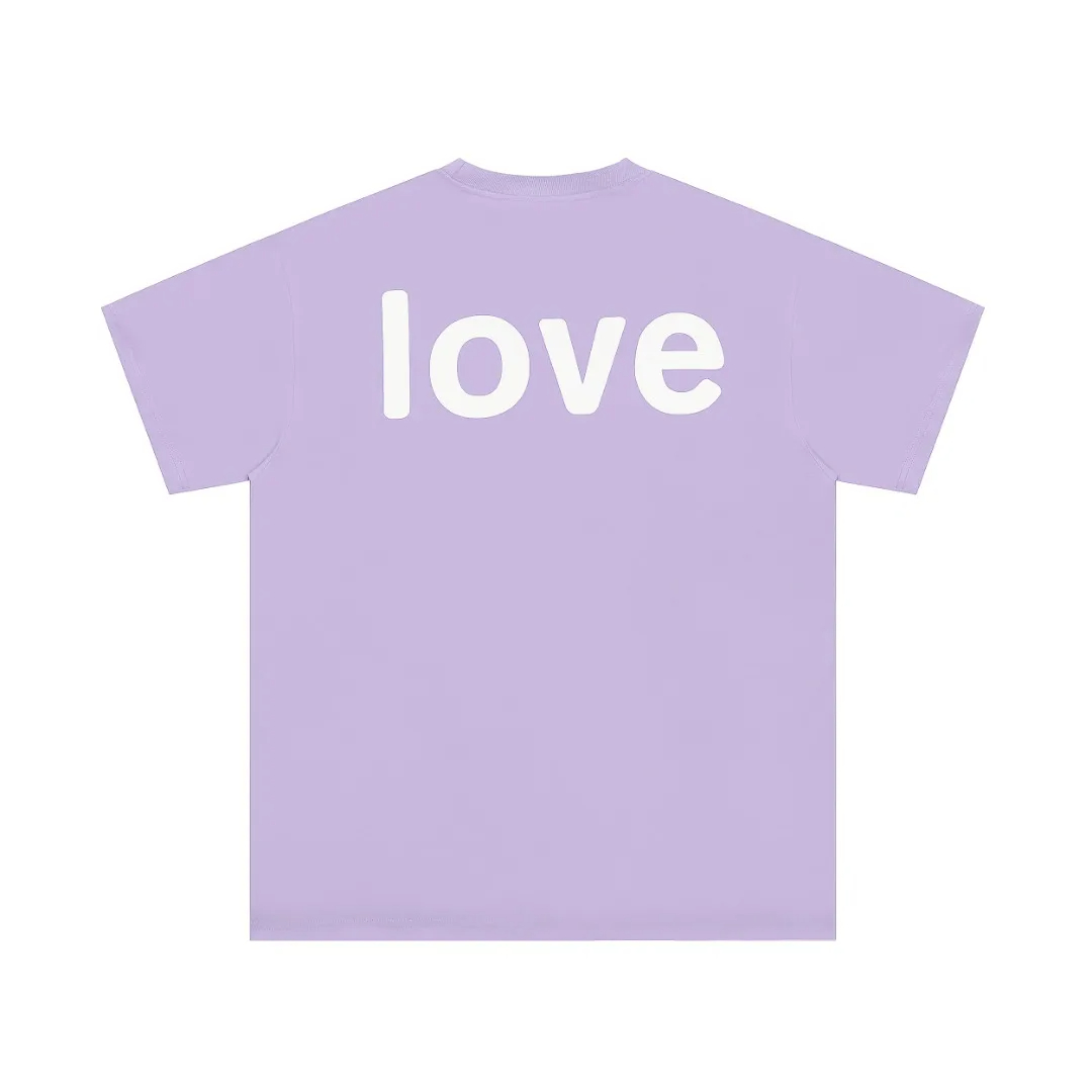 DREW HOUSE Hot Sale Men's Clothing Love Printing T shirt