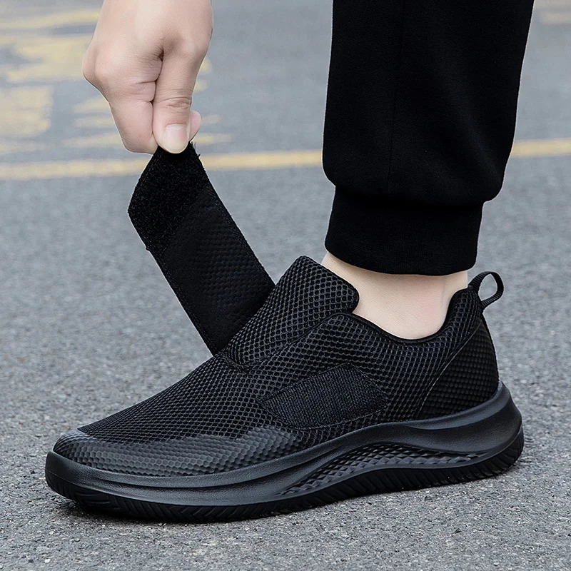 Men Orthopedics Wide Feet Swollen Walking Casual Shoes Thumb Eversion Adjusting Soft Comfortable Diabetic Man Shoes Big Size 250731