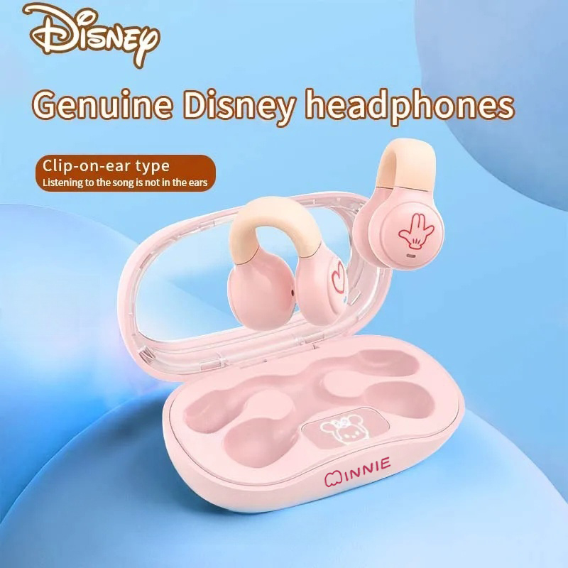 Disney OWS Bluetooth Earphones Bone Conduction Ultra-Long Battery Life Gaming Headset DN12 HiFi Sound Quality Music Earbuds