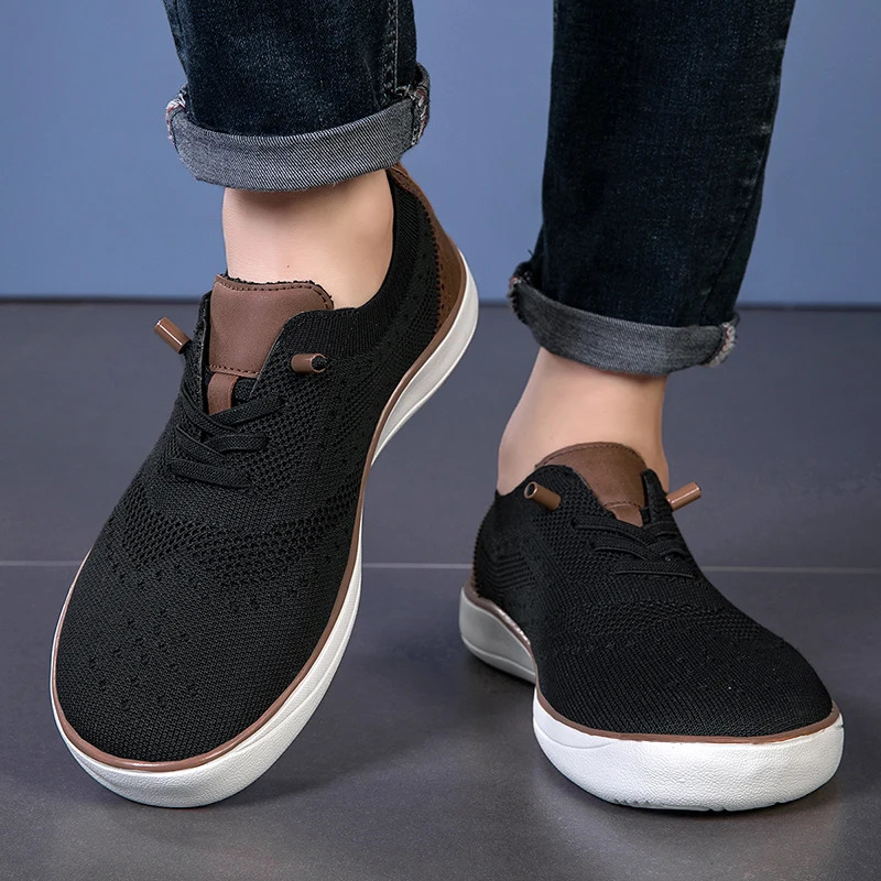 Mens wide shoes large size casual shoes suitable for people with fat feet wide feet soft and light walking shoes 250731